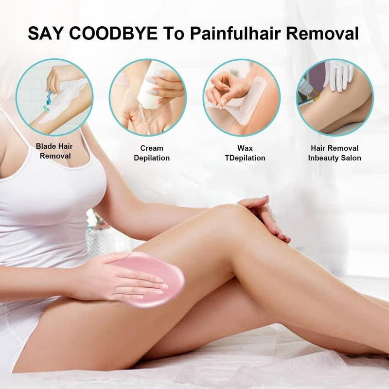 Painless Hair Removal Magic Crystal Hair Eraser - Slower Regrowth